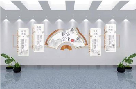 杞县企业文化墙设计的核心要素。