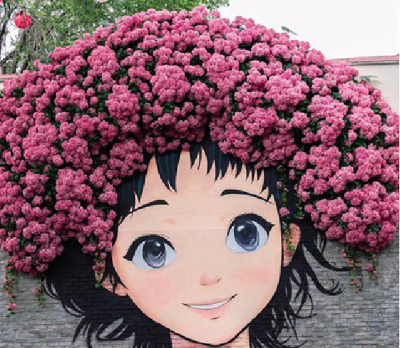 杞县墙体彩绘-网红墙打卡