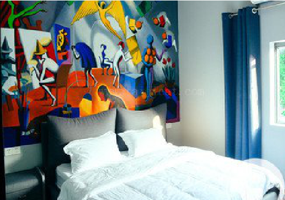 杞县对于酒店的墙体彩绘而言更注重哪些方面?