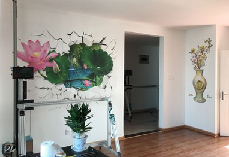 杞县墙体彩绘相比墙纸的优势。