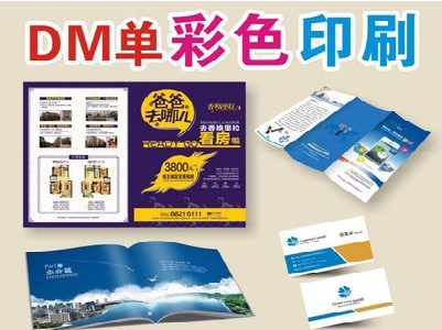 杞县单页印刷，色彩搭配简单。