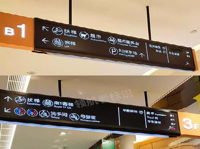 杞县如何通过商场标识牌引导客流分布?