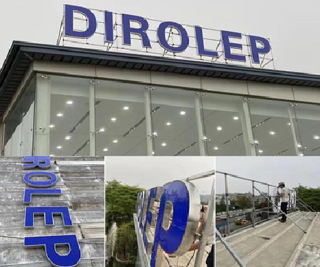 杞县楼顶发光字安装的注意事项。